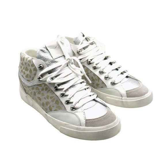 Marc Fisher Womens Merin 3 Leather Lifestyle Casual and Fashion Sneakers - Picture 2 of 8